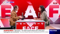 Echange très musclé entre Apolline de Malherbe et Aurore Bergé sur BFMTV