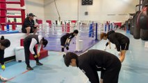 KASTAMONU - Güney Kore Kadın Boks Milli Takımı, Türk boksörlerin tecrübesinden faydalanıyor