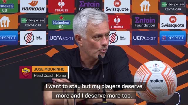 Mourinho reveals if he will stay at Roma