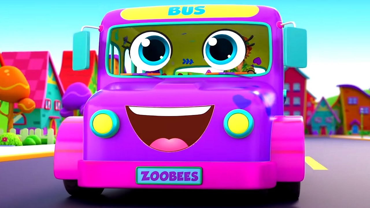 Wheels On The Bus, Learning Video For Children
