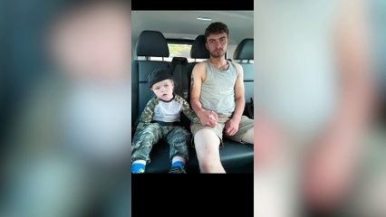 Lad, five, convinced his white dad is actually black - and won't be told otherwise