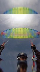 Cliffhanger envoi du TRÈS TRÈS lourd en #Parapente Acrobatique !