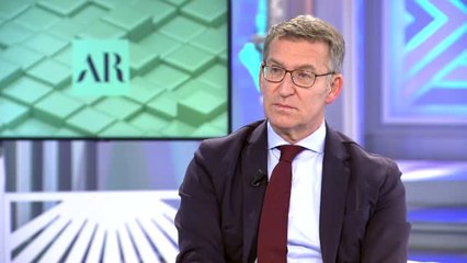 Feijóo, sobre Vox: "Si esa fuerza quiere derogar el sanchismo, está en condiciones de facilitarlo"