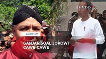 Respons Ganjar Soal Presiden Jokowi Cawe-Cawe di Pilpres 2024