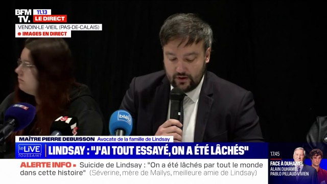 Je n'en peux plus et j'ai envie d'en finir : la lettre écrite par Lindsay quelques mois avant son suicide lue par l'avocat de sa famille