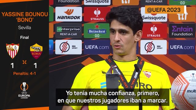 SEVILLA - ROMA | FINAL EUROPA LEAGUE | BONO, MVP, habla sobre su ACTUACIÓN | AS