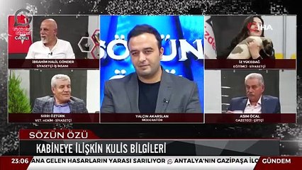 Canlı yayında sürpriz misafir