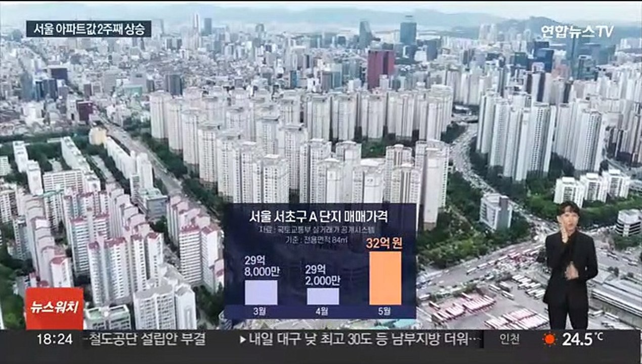 2주째 오른 서울 아파트값…"본격 회복은 글쎄"