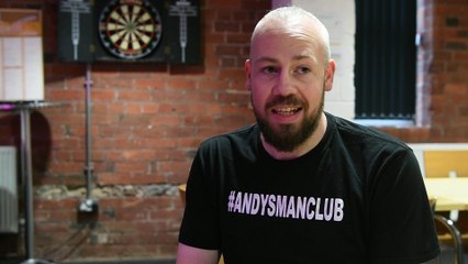 Wilko Wilkes rapper and will be leading the group at the Andy's Man Club venue in Pudsey.