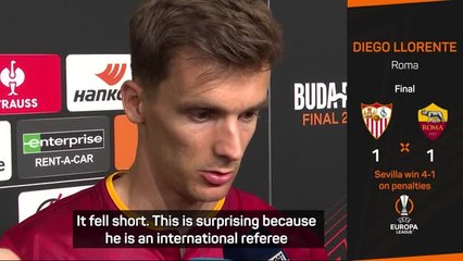 Llorente accuses referee of favouring Sevilla in Europa League final