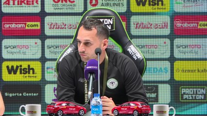 KONYA - Konyaspor-Karagümrük maçının ardından - Branimir Micovic
