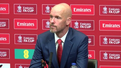 Ten Hag on United's FA Cup final defeat to fierce rivals Manchester City