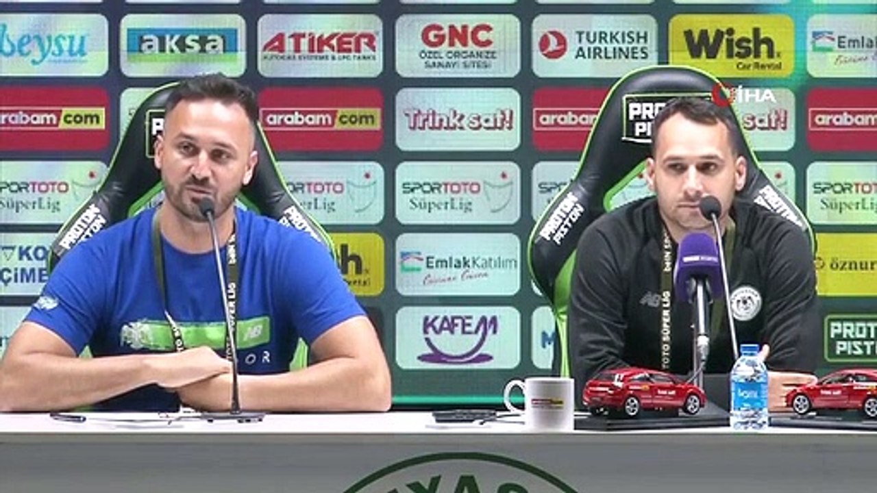 Konyaspor Teknik Sorumlusu Branimir Micovic: '1 puanla yetinmek zorunda kaldık'