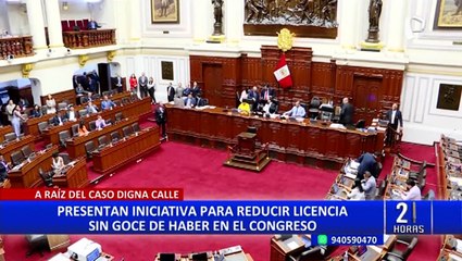 Plantean que accesitarios reemplacen a congresistas que pidan licencia por más de tres meses