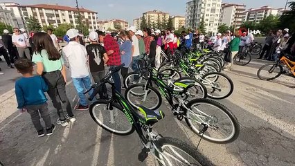 Elazığ'da Bisiklet Günü Kutlaması