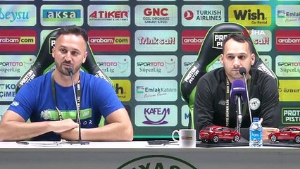 Branimir Micovic, responsable technique de Konyaspor : "Nous avons dû nous contenter d'un point"