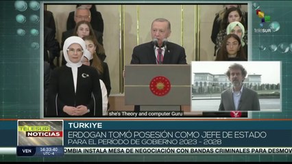 Türkiye: Recep Tayyip Erdoğan comienza oficialmente su nuevo periodo de Gobierno