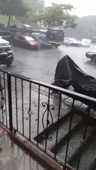 Impresionante granizada en Robledo la campiña (1)