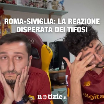 Finale Europa League, la Roma perde ai rigori col Siviglia: la reazione disperata dei tifosi giallorossi