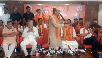 पद्मश्री अनुज शर्मा, आर.एस. बारले सहित प्रदेश की कई हस्तियां भाजपा में शामिल