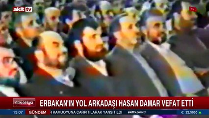 Erbakan'ın yol arkadaşı Hasan Damar vefat etti