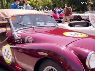 La Festa  Mille  Miglia 2022 Nara 橿原神宮ステージ