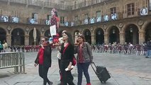Una procesión de Semana Santa con la ministra de Justicia en Salamanca