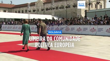 Cimeira da Comunidade Política Europeia reúne quase 50 líderes na Moldávia
