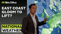 Met Office Afternoon Weather Forecast 01/06/2023 - East Coast Gloom to Lift?