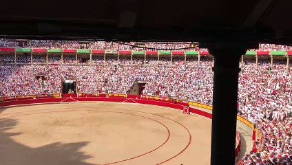 Ambiente en Pamplona en Sanfermines