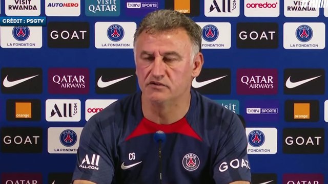 Christophe Galtier annonce le dernier match de Lionel Messi au PSG