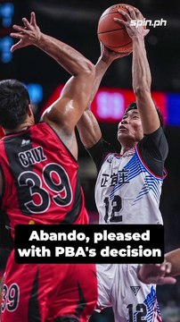 Rhenz Abando on PBA lifting sanction on overseas-based players: 'Malaking bagay yan'