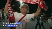 Ligue Europa: les fans du FC Séville au septième ciel européen