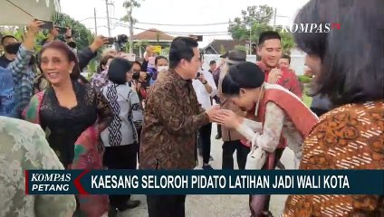 Putra Bungsu Presiden Jokowi, Kaesang Pangerap Seloroh Pidato Latihan Jadi Wali Kota