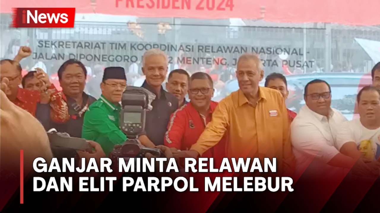 Resmikan Rumah Aspirasi Relawan, Ganjar Harap Relawan dan Elit Parpol Bisa Melebur