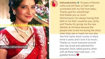 Ankita Lokhande celebrates 14 years of Pavitra Rishta, Fans miss Sushant