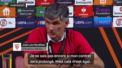 Mendilibar ne sait pas si son contrat sera prolongé “mais cela m’est égal”