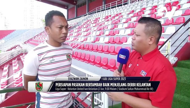 Pemain Kelantan United, Syazwan Zainon tetap bersemangat buru kemenangan pertama bertemu Kelantan