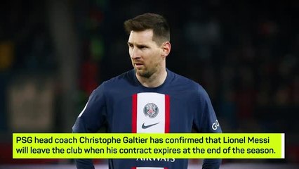 Download Video: Breaking News - Galtier confirms Messi will leave PSG