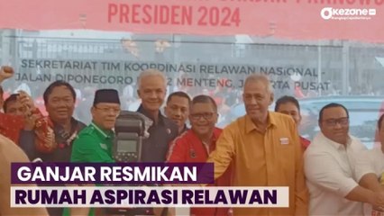 Ganjar Harap Rumah Aspirasi Relawan Bisa Munculkan Strategi Hebat untuk Pilpres 2024