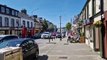 Buncrana Main Street in Co. Donegal