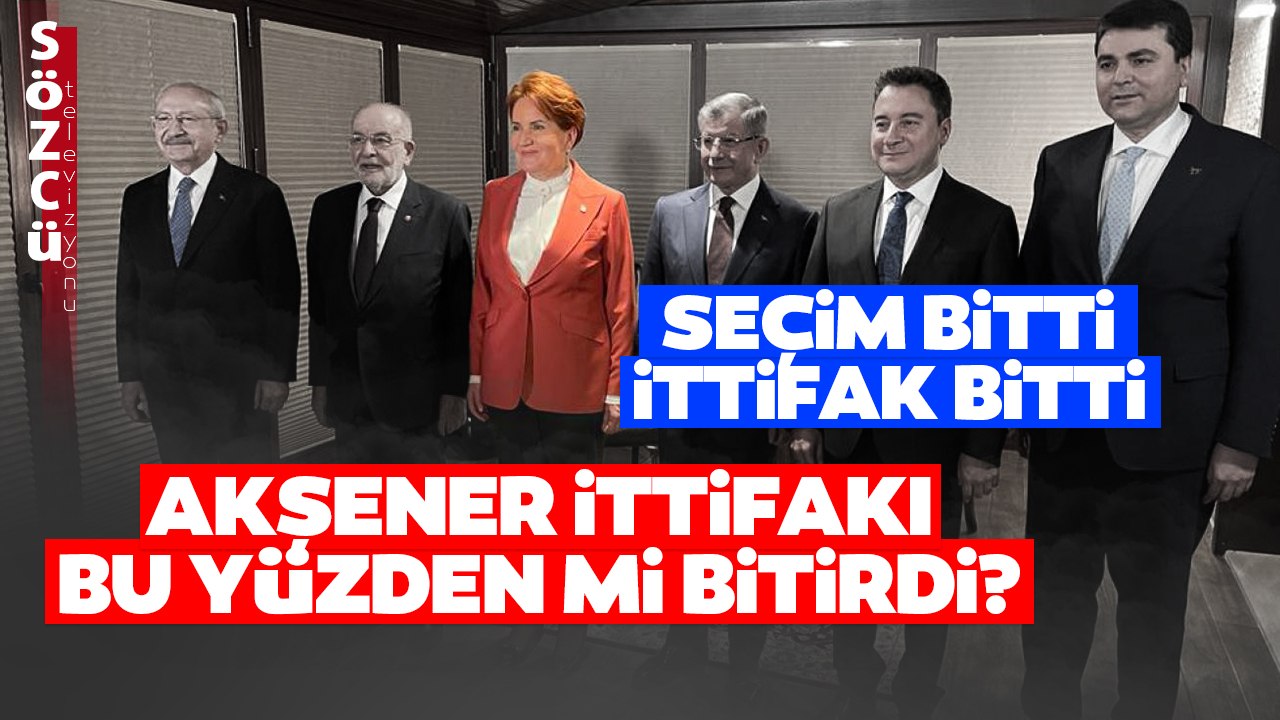 Meral Akşener'in Asıl Rahatsızlığı Buydu Diyerek Açıkladı! İşte Altılı Masa'nın Arka Planı