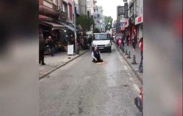Yine “Yolun ortasında namaz” vakası: Bu kez yer Samsun
