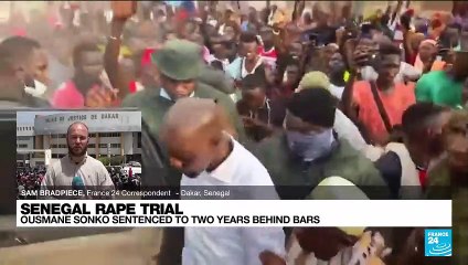 Senegalese opponent Sonko sentenced to 2 years for 'corrupting youth'