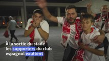 Ligue Europa: les fans du FC Séville au septième ciel européen