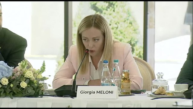 Meloni: sosteniamo l'Ucraina a 360 gradi finché necessario