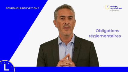 L'instant numérique #1 - L'archivage