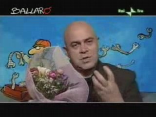 Crozza a  Ballaro Melandri Bondi Bertinotti