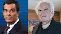 Michele Santoro piange miseria 900 euro di pensione!  Ma Floris lo smaschera