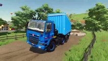 Farming Simulator 22 107 - COLORED SCANIA vs TARTA TRUCKS DEATH RUN